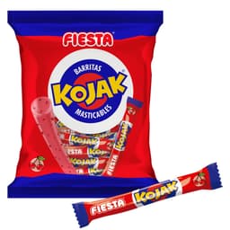 Kojak Barra Masticable - Bolsa 50 Unidades - Sabor Cereza