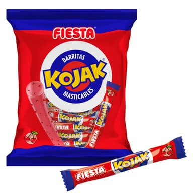 Kojak Barra Masticable - Bolsa 50 Unidades - Sabor Cereza - Amazon