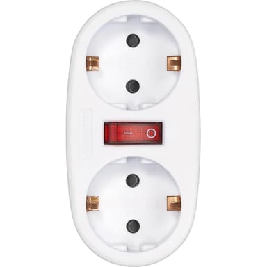 Simon Adaptador 2 Tomas Schuko con Interruptor On/Off - Amazon
