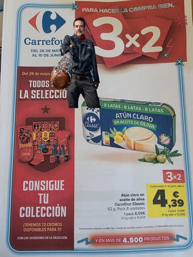 Folleto Carrefour 3x2 + 2x1 ( Del 26 de mayo al 10 de Junio ) - Carrefour