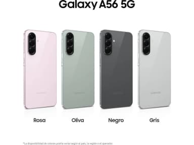 Smartphone SAMSUNG Galaxy A56 5G 6.7'' - 8 GB - 128 GB En negro y Gris - Worten