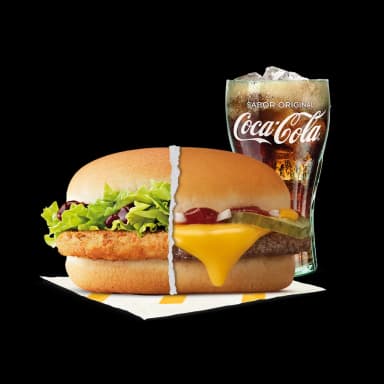Hamburguesa Pequeña + Refresco Pequeño por 2€ - McDonald's