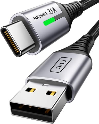 INIU Cable USB A USB C, [2m] QC 3,0 y 3,1A Cable [Al tramitar] - Amazon