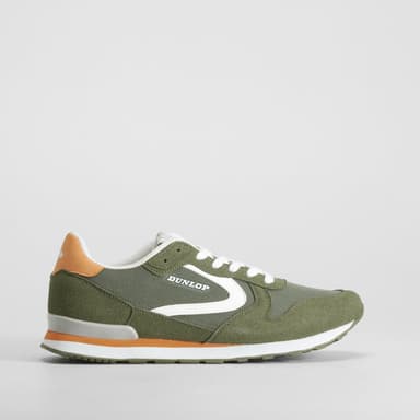 Dunlop Deportiva verde y blanca - tallas 40 a 45, recogida gratis en tienda - Merkal Calzados
