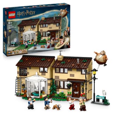 LEGO Harry Potter Privet Drive: Visita Tía Marge (set 76451, casa Dursley, 5 minifiguras, tía Marge inflada, Prisionero Azkaban, 8+ años) - Amazon
