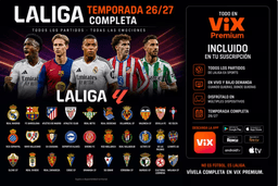 La Guía Definitiva: Cómo ver TODA LaLiga desde España (Ahorrando al máximo con ViX Premium + VPN) en Español Latino