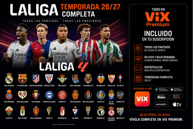 La Guía Definitiva: Cómo ver TODA LaLiga desde España (Ahorrando al máximo con ViX Premium + VPN) en Español Latino - Vix