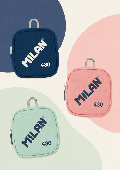 Milan Monedero Milan 430 Since 1918, Medidas: 10,3 x 10 x 2,5 cm. 3colores a elegir - Amazon