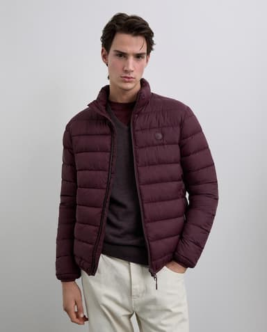 Scalpers - Chaqueta de hombre acolchada ligera regular fit Burdeos Scalpers - El Corte Inglés