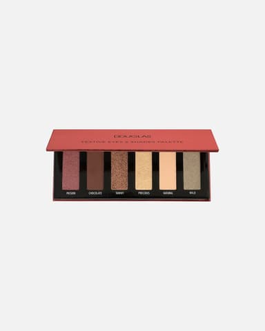 Sombra de ojos Unisex Douglas Collection Make-Up FESTIVE EYES 6 SHADES PALETTE 4.8 g - Douglas