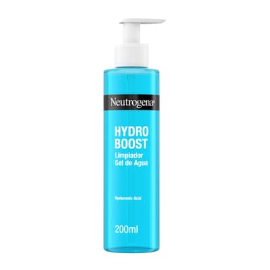 Neutrogena Hydro Boost Limpiador Facial Gel de Agua, 200 ml Con Ácido Hialurónico y Glicerina, Hidratante, No Comedogénico - Amazon