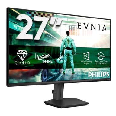PHILIPS Evnia 27M2N3500NF Gaming Monitor 27 Pulgadas 144Hz Panel IPS, 4ms GtG, HDR10, G-Sync Compatible (2560x1440 HDMI 1x 2.0 DP 1x 1.4) - Amazon