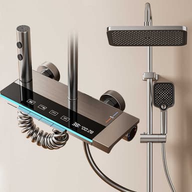 Sistema de Ducha de Lujo Digital - Alibaba