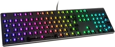 Glorious GMMK Barebones Full Size 100% ISO hot swap RGB aluminio - Amazon