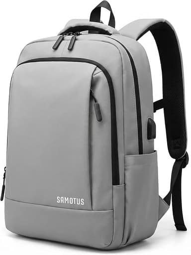 Mochila Impermeable para Portátil con Múltiples Compartimentos – Uso Diario, Trabajo y Estudio - Amazon