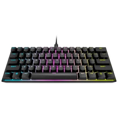 Corsair K65 Mini Teclado Mecánico Gaming RGB Switch Cherry MX Red Negro - PcComponentes
