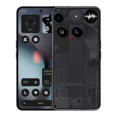 Smartphone Nothing Phone (3) 16GB + 512GB (Pantalla AMOLED 120Hz 6,67" | Triple Cámara 50 MP | Batería Silicio-Carbono 24h | Glyph Matrix) - Amazon