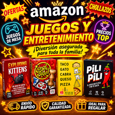Recopilación de juegos de mesa y entretenimiento - Amazon