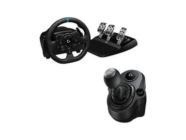 Logitech G G923 + Palanca de cambios Force Shifter - MediaMarkt