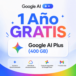 1 Año GRATIS Google AI Plus (Usuarios Nuevos o que regresan, InternShala, Cancelación inmediata)