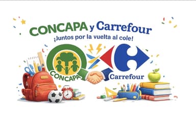 Carrefour - Cheque para Material Escolar de 6€ (Se usa en compras +30€)