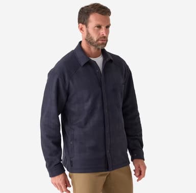 Sobrecamisa polar a cuadros color azul | Todas las tallas | Recogida gratis - Decathlon