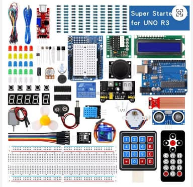 Kit de Iniciación para Desarrolladores Principiantes, Versión Oficial Actualizada, Compatible con Arduino UNO R3, Kit Combinado - Alibaba