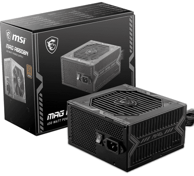 Fuente de alimentación NO modular MSI mag A650BN 80 Plus Bronze, 650w, 12V Single-Rail, Circuito DC-to-DC, Ventilador de 120mm. - Amazon