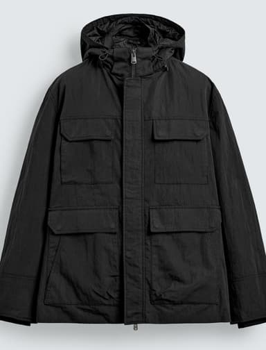 Zara Parka Técnica hombre bolsillos - Zara