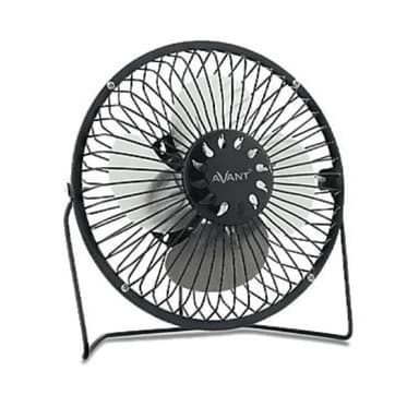 Ventilador de sobremesa - Avant AV7706, 3W, 1 metro, USB, Negro (recogida en tienda gratis) - MediaMarkt