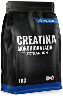 Creatina Monohidratada 1kg / 1000g - Polvo 100% Vegano - Creatina Monohidrato Sin Sabor con Inulina - Alta Pureza - Producido en Alemania.