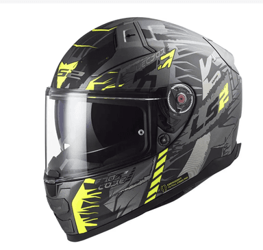 Casco de moto LS2 Vector II FF811 | FIBRA | ECE22.06 | 2 pantallas + PinLock | Tallas 2XS, XS, S y XL - Outlet Moto