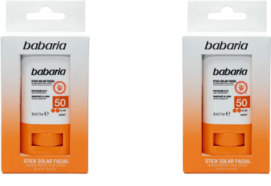 2x Babaria Stick Solar Facial SPF50+ - Amazon