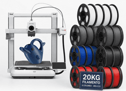 Kobra 4 + 20 kg de filamento - Impresora 3d y filamento