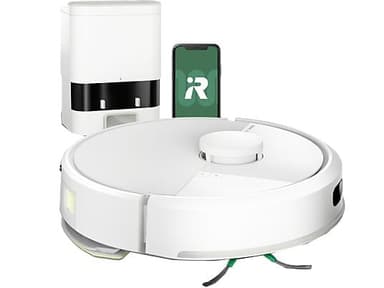 Robot friegasuelos - iRobot Roomba 105 Combo Y351240, 12.8V, Capacidad de la Base 75 días, Autonomía 2h - MediaMarkt