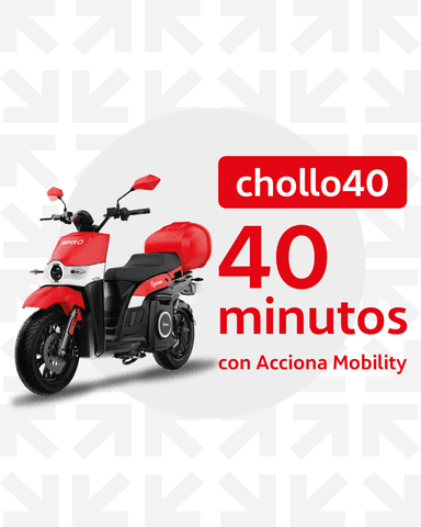 40 Minutos GRATIS con ACCIONA Motosharing [Nuevos usuarios] - ACCIONA Motosharing