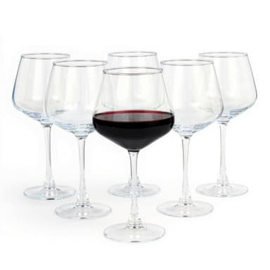 Pack 6 Copas para Vino 568ml - Amazon