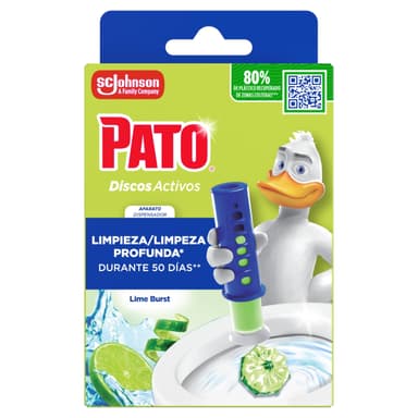 Pato Discos Activos WC Lima, 1 Aparato + 1 Recambio = 6 discos - Amazon