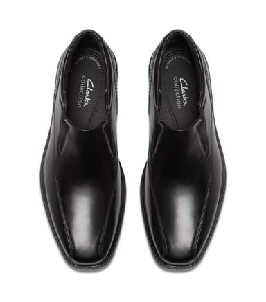 CLARKS Mocasines Dresslite Step - CUERO - negro TALLAS 41,5 A 46 - Veepee
