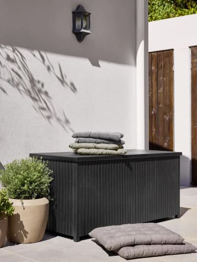 Baúl para exterior BEDER A133xA61xP54 negro - JYSK