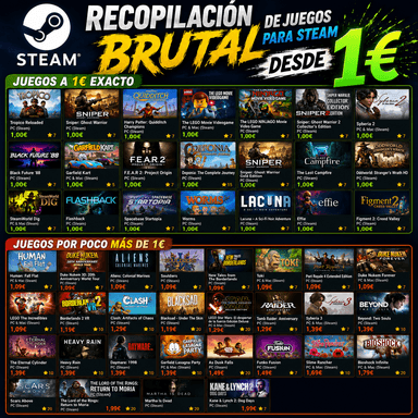 Recopilación Videojuegos Instant Gaming Para Steam a 1€! - Instant Gaming