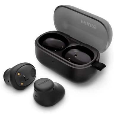 Auriculares Inalámbricos Philips TAT2149BK TWS (IPX4, Negro) - PcComponentes