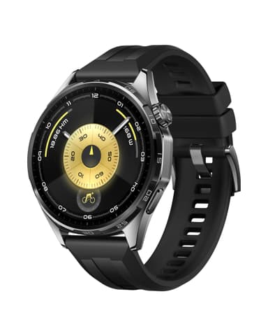 Smartwatch HUAWEI Watch GT 6 46mm Negro (pantalla AMOLED 1.47", GPS, batería 21 días, NFC, ciclismo, 100+ deportes, salud, Android/iOS) - Amazon