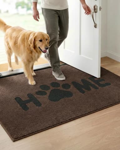 50x80cm Felpudo Alfombra Antideslizante y Absorbente – Alfombra de Microfibra Lavable con Base de Goma - Amazon