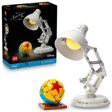 Set de exposición LEGO Ideas Disney Pixar Luxo Jr. (21353) ¡El flexo más icónico del cine en una pieza de coleccionista! - PcComponentes