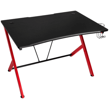 Nitro Concepts D12 Negro/Rojo - Mesa Gaming - Coolmod