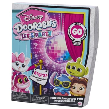 (Reaco Como nuevo) Disney Doorables Let’s Party Multi-Peek, Estatuillas coleccionables de 3,8 cm - Amazon
