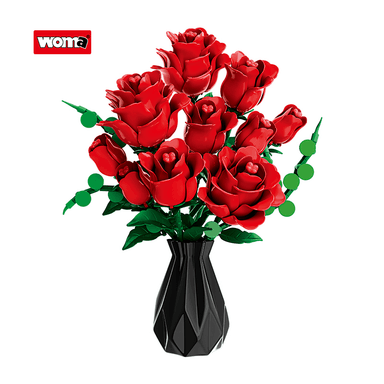 Ramo de Rosas - Bloques de construcción 443 pcs - Alibaba