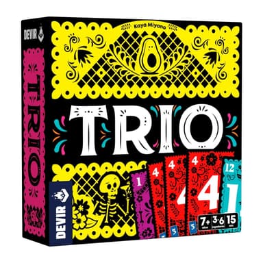 Devir - Trio (Versión en español) | Juego de Cartas Party, rápido y Divertido | para Todas Las Edades, Ideal para Jugar con Amigos - Amazon