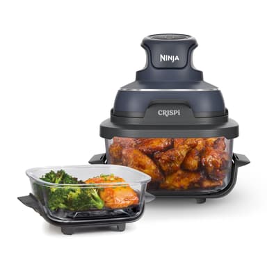 Freidora de Aire Ninja CRISPi 3,8L (Recipientes de Vidrio, 4 en 1) [MediaMarkt/Amazon] - Amazon